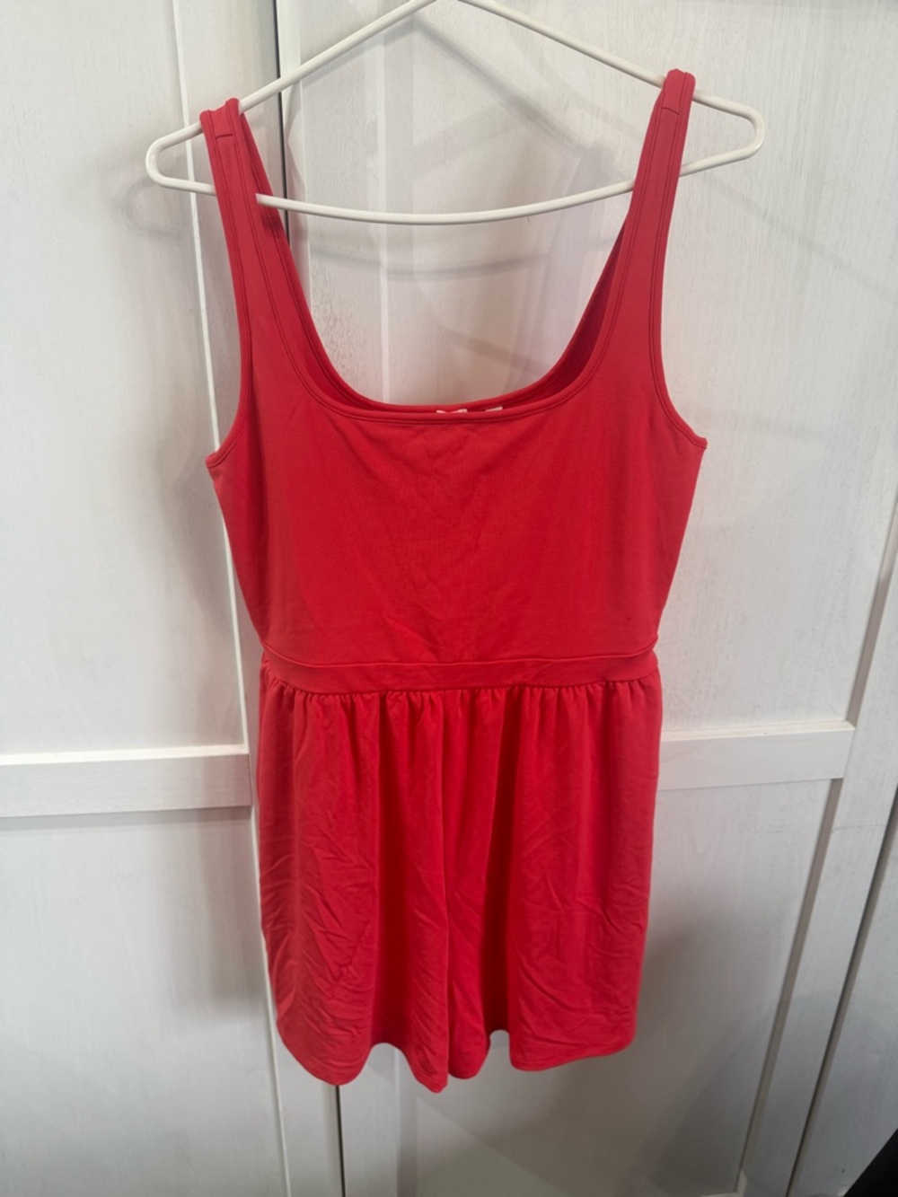 Wilfred Red Scoop Neck romper